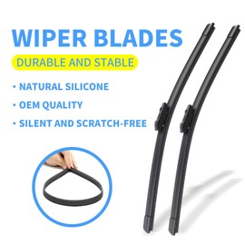 Gavimnal® 26"+20"+14" Silicone Wiper Blades Replacement For Subaru Ascent 2019-2023,All-Season Front Rear Windshield Wiper Blades(Set of 3)