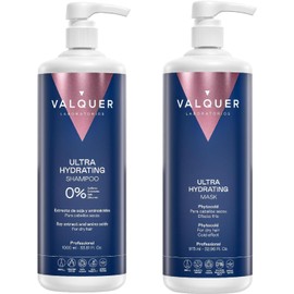 VALQUER Pack Ultra Hidratante Shampoo 1 L y Mascarilla 975 ml