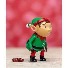 Boxer Gifts Pooping Elf Poop Candy Toy for Kids - Jelly Bean Dispenser - Funny Stocking Stuffers Boys & Girls - Christmas Novelty Toys