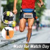 RJ-Sport Cinturón delgado para correr con número de carrera -