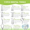 11 Pack Dental Tools PARYUNGR Teeth Cleaning Tool Kit, Stainless