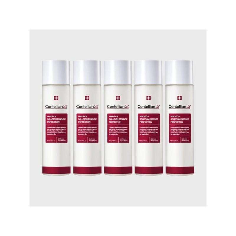 Centellian24 마데카 솔루션 에센스 퍼펙션 120ml 5개 피부장벽 보습 진정
