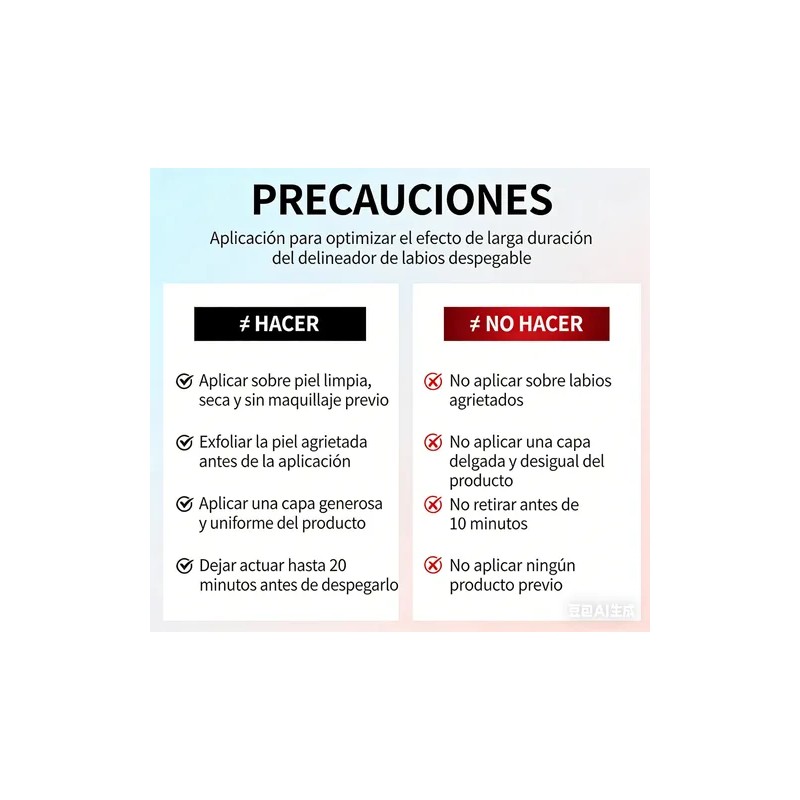 Delineador Labial Peel Off Coral Claro 3pcs Mate