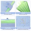 SKYDUE Letter A4 Paper Expanding File Folder Pockets Accordion Document