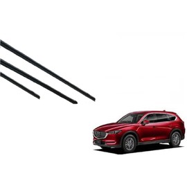 CX-8 Wiper Replacement Rubber, KG Series, Compatible Sizes, 2 Front, 1 Rear, Total 3 Pieces, Replacement Set, Genuine Compatible, Driver Seat, Passenger Seat, CX8, Car