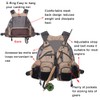 Kylebooker - Chaleco de pesca con mosca ajustable para hombres