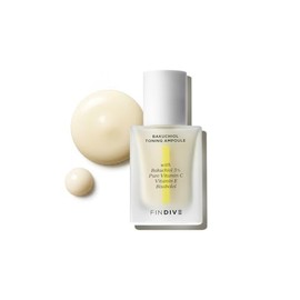 FINDIVE Ampolla Tonificante [Oficial] De Bakuchiol, 3 De Bakuchiol, Alternativa Al Retinal De Origen Vegetal, Vitamina C Pura, Vitamina E Pura,...    