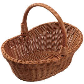 Nagao 01046035 Washable Bread Basket Oval 13.8 inches (35 cm)