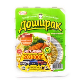 Paldo DOSHIRAK Oriental Style Noodle 90 grams Made in Russia (Chicken Mild, 6 packs)