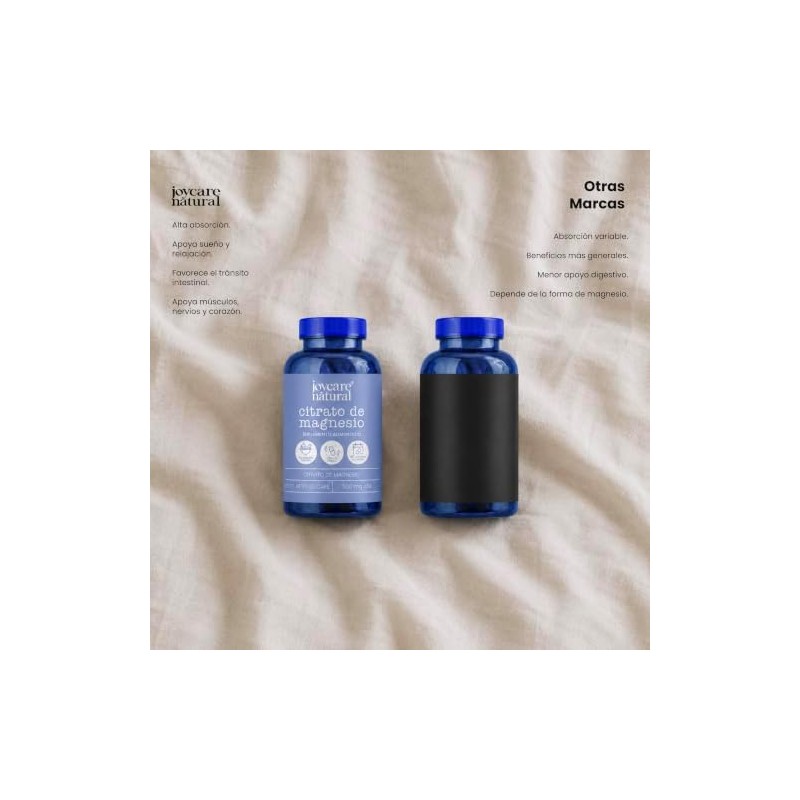 JOYCARE NATURAL Citrato de Magnesio en Cápsulas Relajación y el
