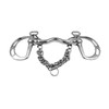 Equine Smile ES0068 Kimblewick Spring Bit Rigid Bar with Slots