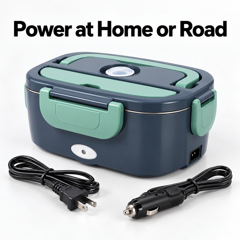 1.5L 60W Electric Portable Lunch Box Food Warmer – Leak-Proof