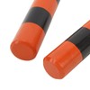 1 Pair Rhythm Sticks Wooden Case Iron Beads Sand Stick