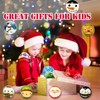 24 Pcs Christmas Stress Balls,2.5 Inch Foam Christmas Squeeze Ball,Santa