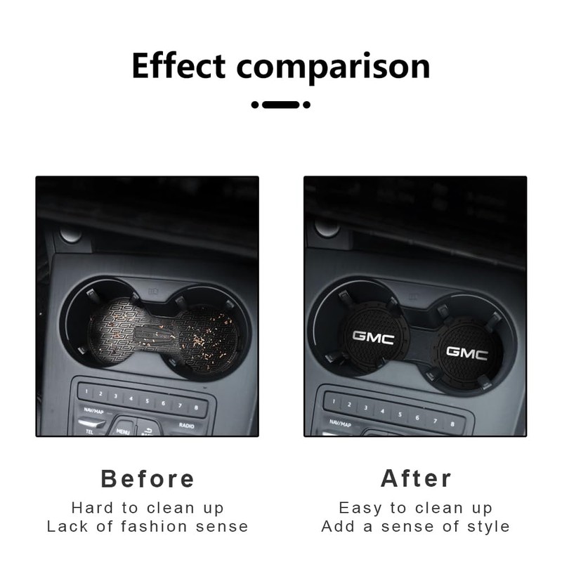 Car Cup Holder Coaster for GMC Sierra Denali Canyon Terrain