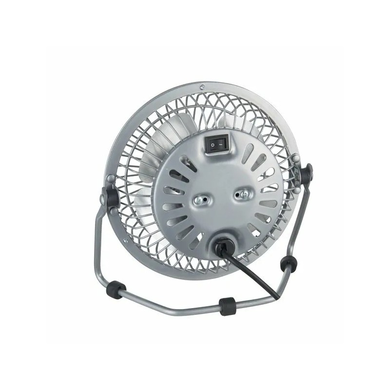 MAINSTAYS 4 INCH METAL MINI 360 DEGREE USB PERSONAL DESKTOP