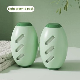 Portable pet hair Roller,  Washable  reusable hair remover for cleaning various dust and debris such as pet hair laundry and travel life - Color: Light green-2 pack