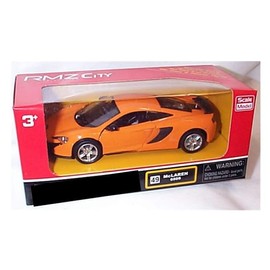 RMZ Die-Cast RMZ orange mclaren 650S car 1:32 - 1:36 scale diecast model, mc-544992-04-01