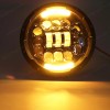 SHENKENUO For Hummer H2 2003-2009 Pair 7" inch Round LED