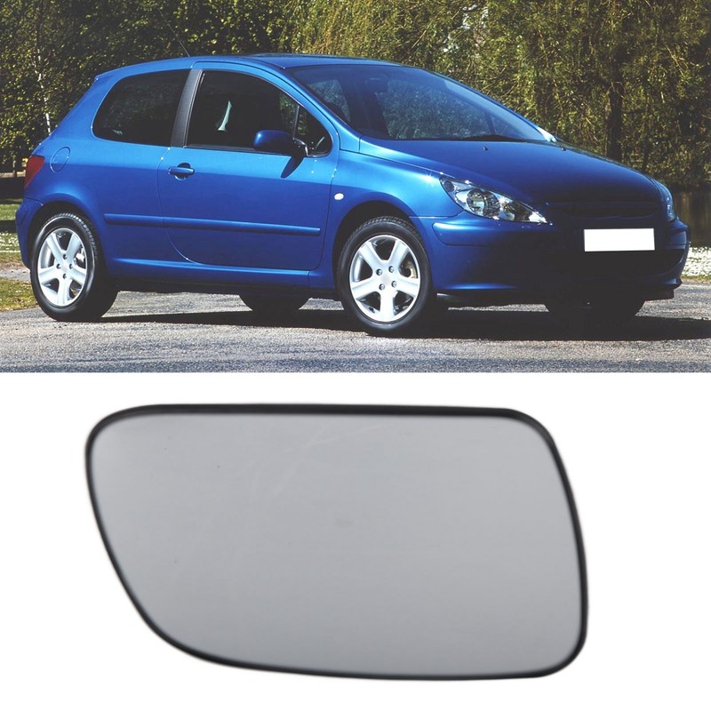 Heated Door Mirror Glass Convex Antifog 12V Clear View Replacement