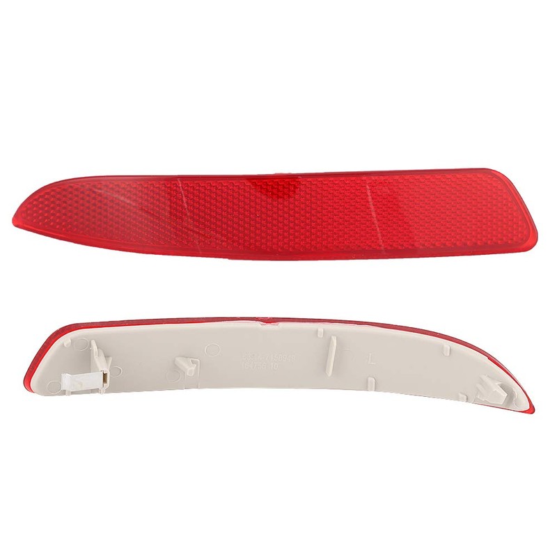 Rear Bumper Reflector, Left Rear Bumper Reflector Tail Light Lamp