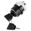 85804674 Ignition Starter Switch With 2 Keys Compatible with JCB