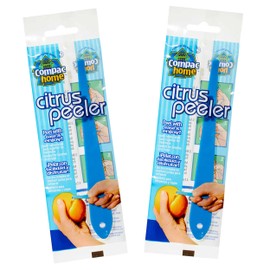 COMPAC HOME Citrus Peeler to Remove Orange, Grapefruit, Lime Skins with Ease (Pack of 2)