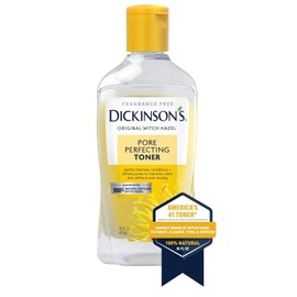 Dickinson Original Witch Hazel Pore Perfecting Toner |100% Natural Distillation #1 in America Improved Impurities and Oil Removal 16 Fl Oz 16 Fl Oz / 디킨슨 오리지널 위치 헤이즐 모공 퍼펙팅 토너 | 100% 천연 증류 미국 1위 개선 불순물 및 오일 제거 16 Fl Oz 16 Fl Oz