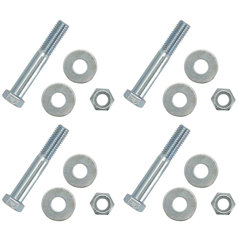 AUTOVIC Hardened Rear Shock Bolt Kit Upper & Lower for