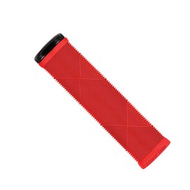 リザードスキンズ(Lizard Skins) 自転車用 ハンドルバー グリップ ストラータ シングル クランプ ロックオン Strata Single Clamp Lock On 直径32.25mm キャンディーレッド 左右ペア LOSTR500