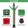 Watermelon Theme Inflatable Weird Wave Dancer Tube Man Outdoor Advertising