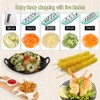 Ourokhome Zucchini Noodle Maker Spaghetti Spiralizer - 5 Blades Vegetable