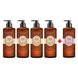 (NS Home Shopping) Kirania Black Bean Anti-Hair Loss Shampoo 730ml x 4 + Kirania Black Bean Treatment 730ml / (NS홈쇼핑)키라니아 블랙빈 안티헤어로스 샴푸 730mlX4+키라니아 블랙빈 트리트먼트 730ml