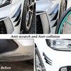 6 Pcs Car Spoiler Canards Kit, Universal Auto Body Anti-Collision