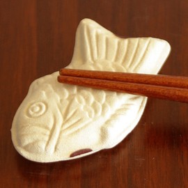 美濃焼 手作り 箸置き たい焼き 3-310a