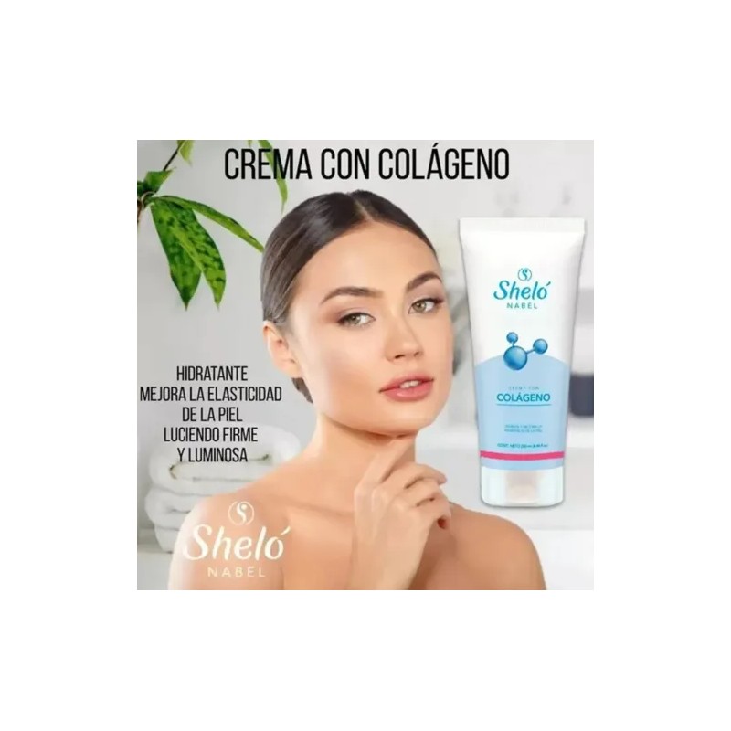 Crema Con Colágeno Shelo Nabel 2 Pzas. La Amarás