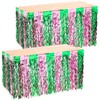 Suncalla 2 Pack Pink and Green Party Decorations Witch Party