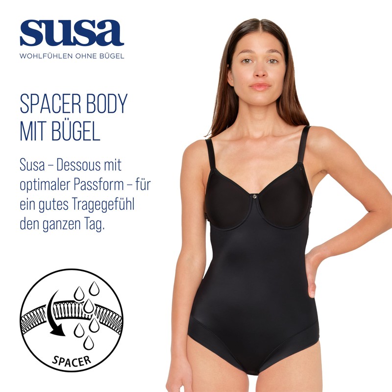 Susa Catania Women's Spacer Underwire Body - Moulded 85C