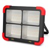 100W Solar LED Work Light - Ultra Bright Portable Magnetic
