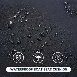 TeBaisea Outboard Motor Cover for Yamaha, Waterproof 600D Heavy Duty Outboard Engine Cover with Mesh Vented, Fit 4CYL 996cc Outboard F50H, F60F, F70A(2010>)