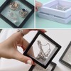 XiXiRan 3D Floating Display, 6 Display Box Jewellery, Coin Frame,