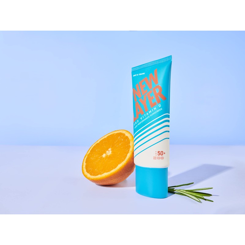 NEW LAYER Face Sun Cream SPF 50+ Pro Vitamin D