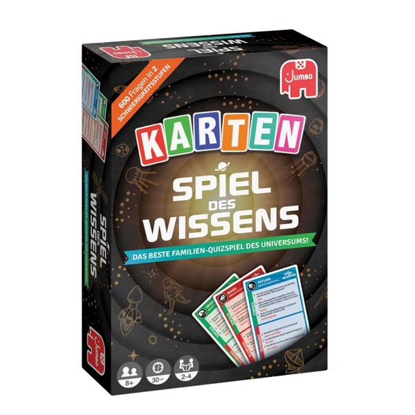 Jumbo 19949 Game of Knowledge Card Game Multi-Coloured