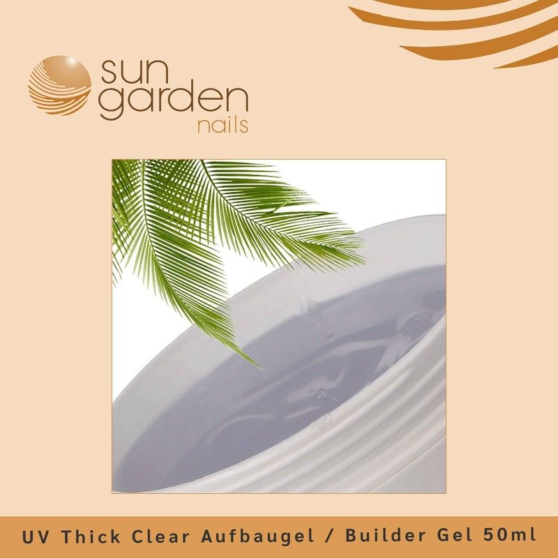 Sun Garden Nails - Builder Gel Thick Clear/Builder Gel 50