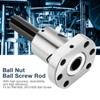 16mm Bearing Steel Flanged Ball Screw with Ball Nut For