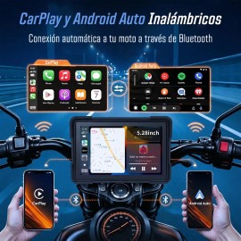 Estéreo Para Motocicleta Con Cámara Dual