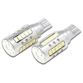 YOURS DAYS Compatible Backlight LED T16 2600LM 2-Piece Set Backlight DAYZ Vehicle Inspection Compatible 6500K ZES Chip Rear Tail Custom Parts Accessories Dress Up NISSAN Nissan [2] M