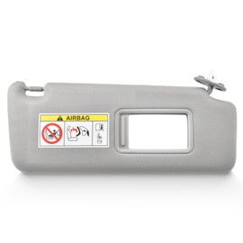 Sun Visor Gray Passenger Side Compatible with 2009-2023 Toyota Land Cruiser Prado KDJ150 KDJ155 2010-2023 GX460 Replace 74310-0G030-B0 (Right)