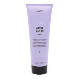Mascarilla Matizado Cabello Lakme Teknia White Silver 250ml                                                                                           