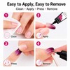 Nail Glue for Press Ons, Semi-Solid Air Dry Adhesive with